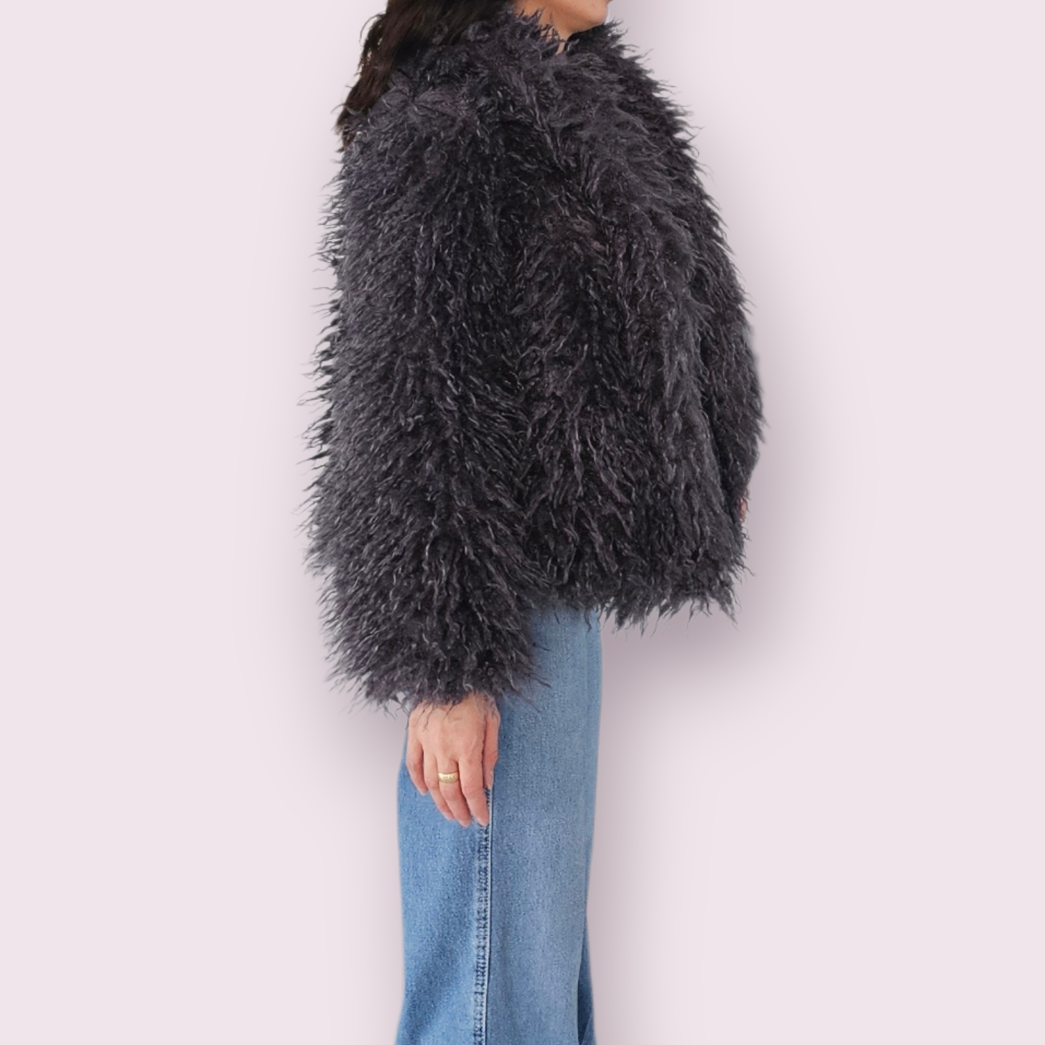 Faux-Fur Jacke