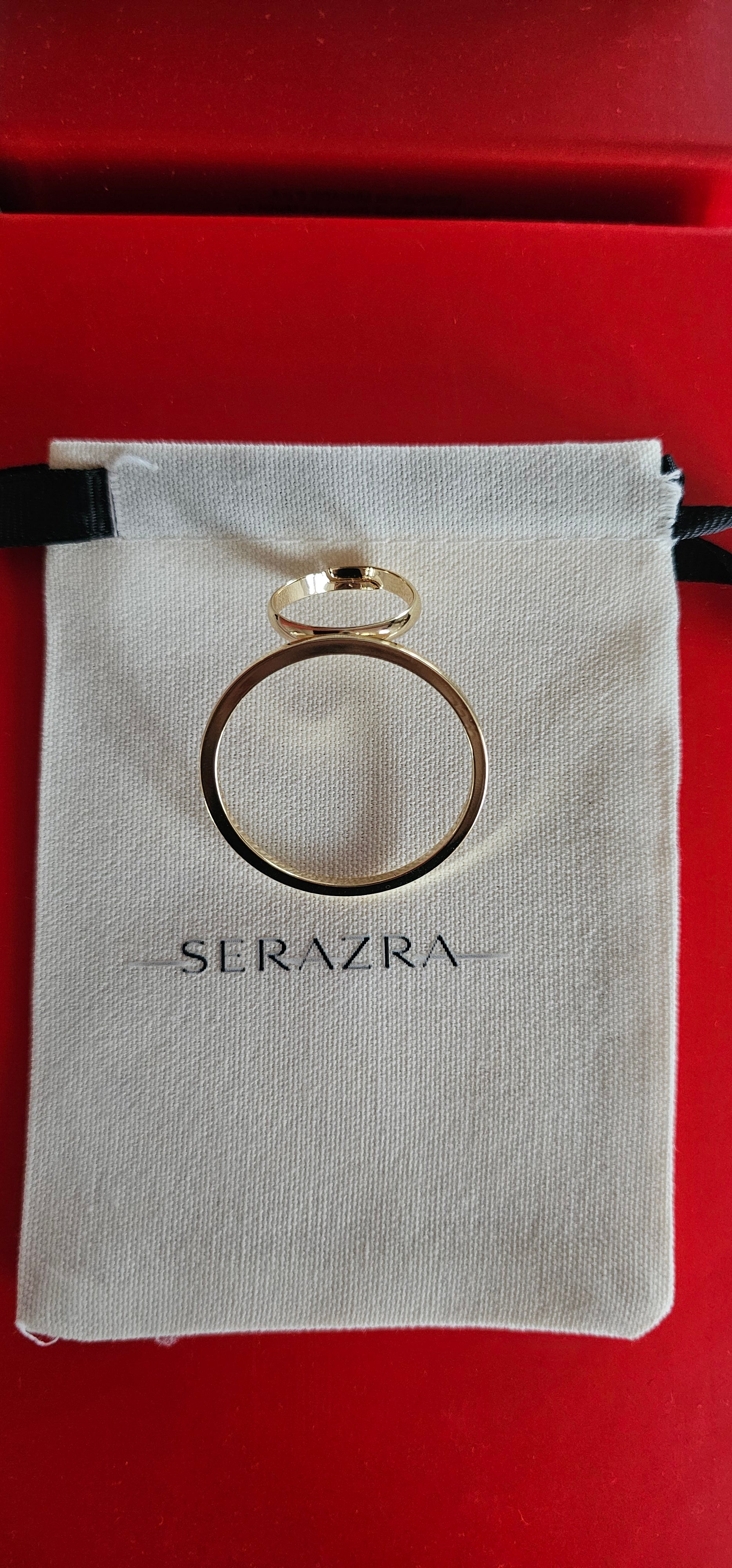 Minimal Open Circle Ring
